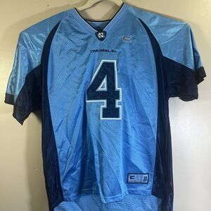 Vtg UNC North Carolina Tar Heels #4 Football Jersey Men XL Colosseum Athletic